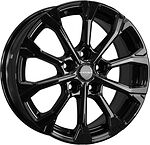 Khomen Wheels KHW1605 (Renault/Nissan) 6.5x16 5x114.3 ET 50 Dia 66.1 Black Khomen Wheels KHW1605 (Renault/Nissan) 6.5x16 5x114.3 ET 50 Dia 66.1 Black
